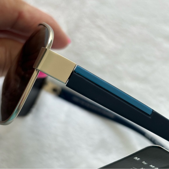 M BY MAXSTUDIO Men's Aviator Rectangular Polarized Sunglasses - Picture 10 of 16